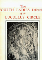 "Life at the Court of Louis XIV." Lucullus Circle Menu 1959