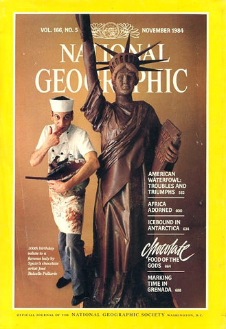 (Chocolate)  National Geographic. [November, 1984].