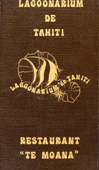 Lagoonarium de Tahiti.  Restaurant "Te Moana". Tahiti, French Polynesia: Nd., (ca. 1960's).