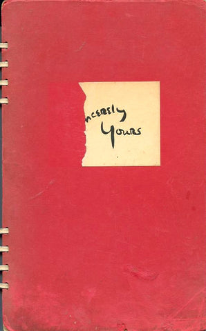 Sincerely Yours. Compiled by Bess Boardman. [1942]