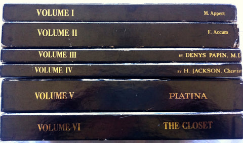 Mallinckrodt Food Classics: 6 vol. set.  [1966=67].