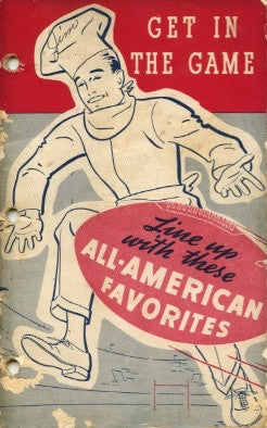 (Football)  Get in the Game.  Primex Shortening.  [1938].