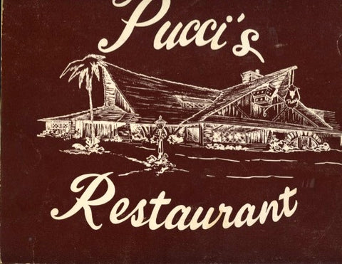 (Menu)  Pucci's Restaurant.  [1959].