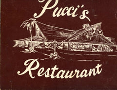 Pucci's Restaurant.  Encino 1950's