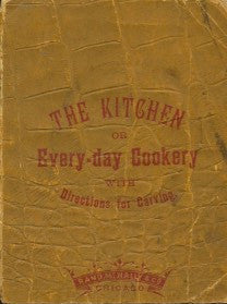 (Carving)  The Kitchen, or every-day cookery.  [1885].
