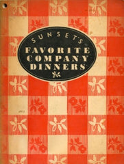 Sunset's Favorite Company Dinners. 1937